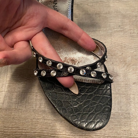 Authentic Dolce & Gabbana black leather heels - Picture 6 of 7